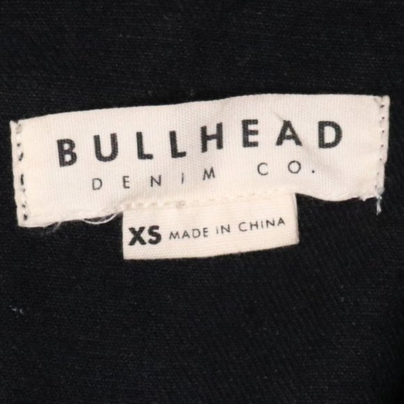 Urban Outfitters distressed black denim jacket c2 - Picture 6 of 6